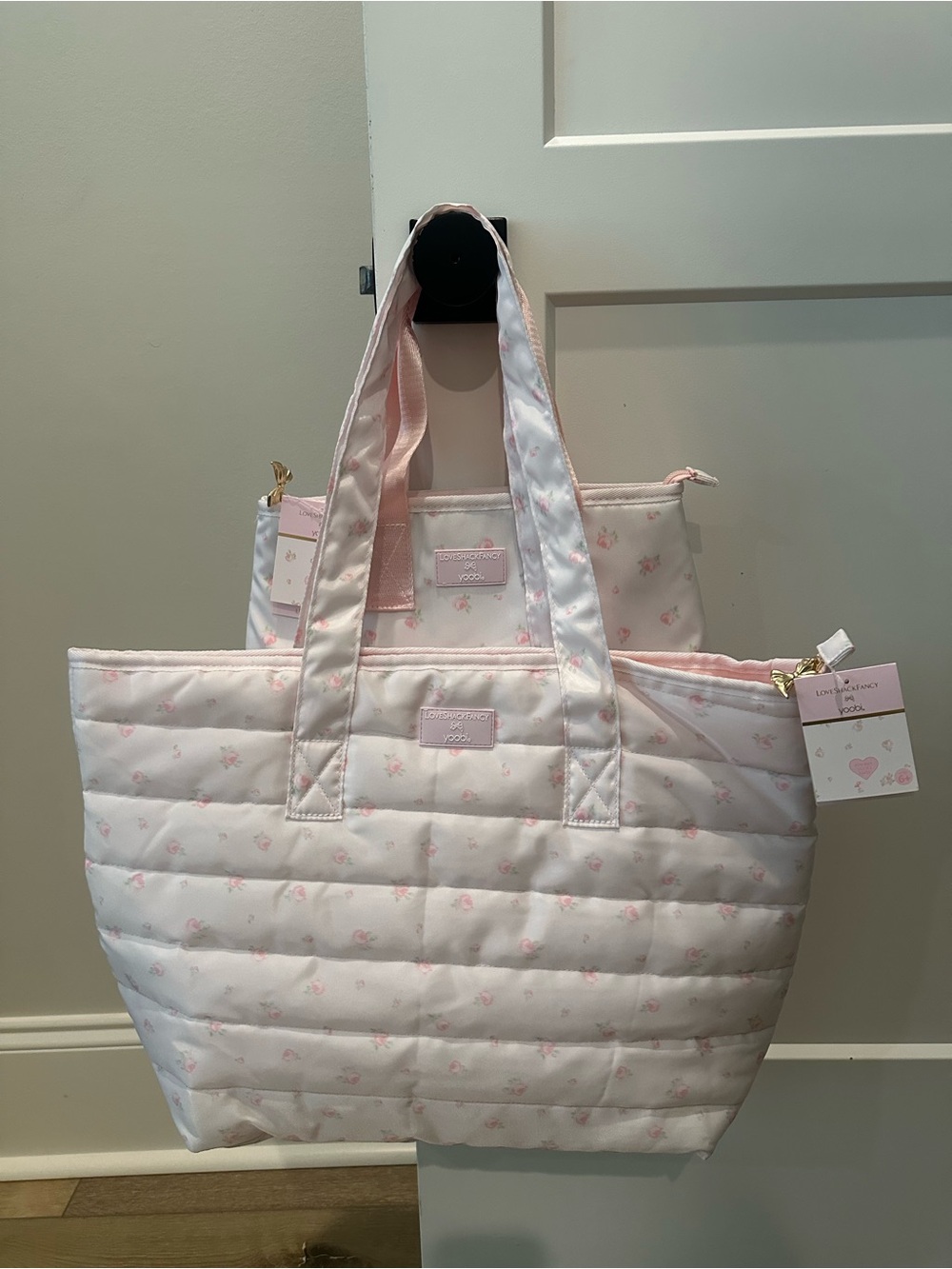 NWT Bundle LoveShackFancy floral tote and lunch bag